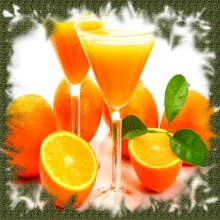 коктейл портокалов цвят